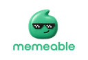 memeable logo